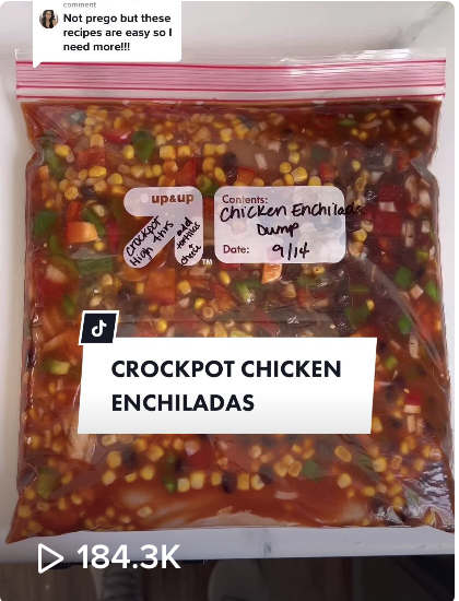crockpot chicken enchilada